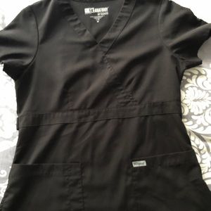 Grey’s Anatomy Black Scrub Top